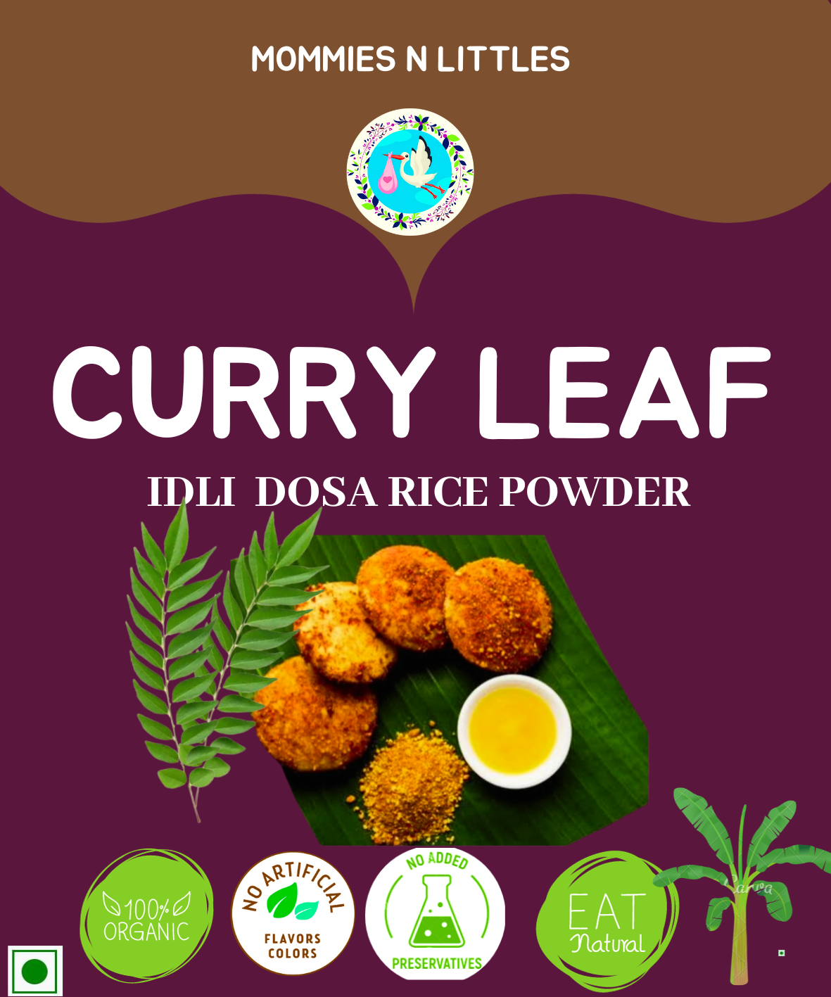 Curry Leaf Idli Dosa Rice powder