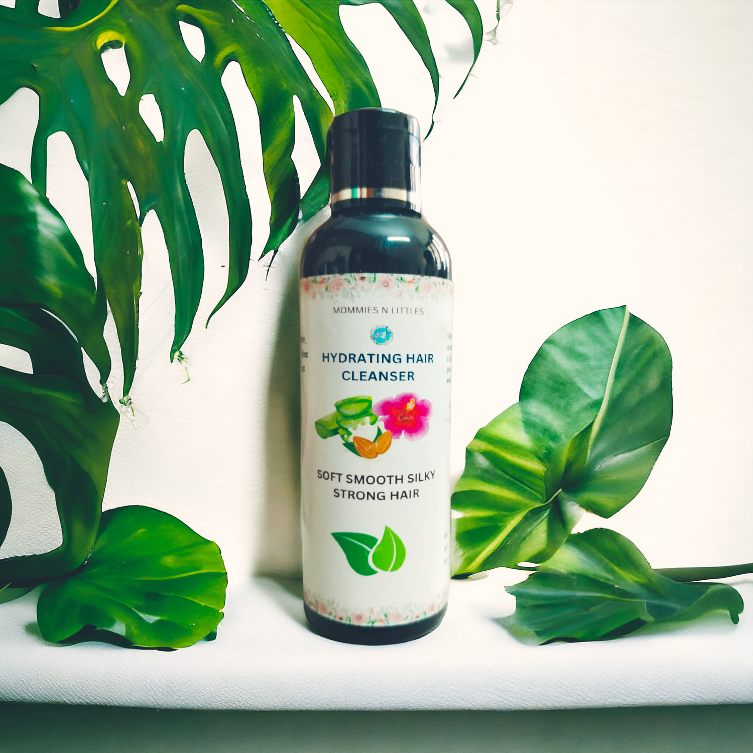 Hibiscus Almond milk - Hydrating Hair Cleanser