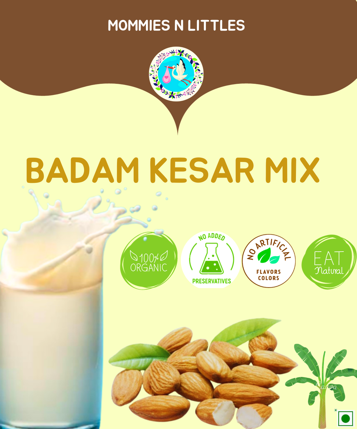 Badam Kesar Milk Mix ( 8 months + upto All ages )