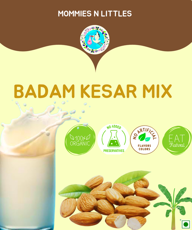 Badam Kesar Milk Mix ( 8 months + upto All ages )