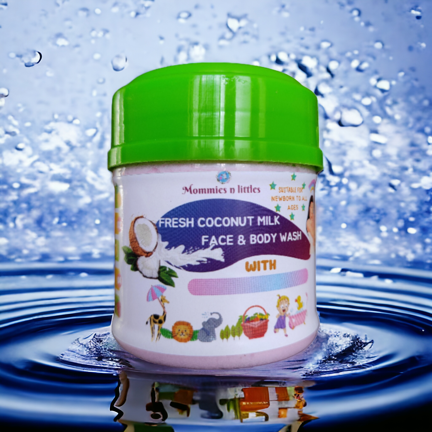 Papaya Strawberry Coconut Milk FACE &amp; BODY WASH