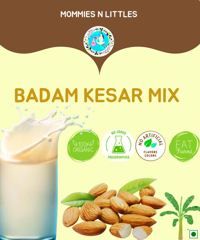 Badam Kesar Milk Mix ( 8 months + upto All ages )