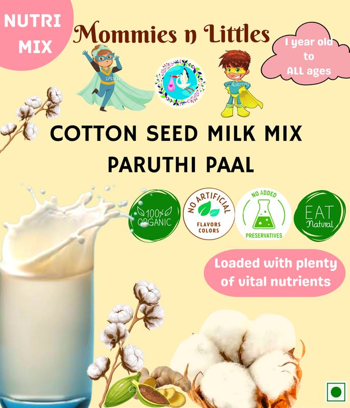 COTTON SEED MILK MIX ( PARUTHI PAAL MIX ) 6 months + upto All ages