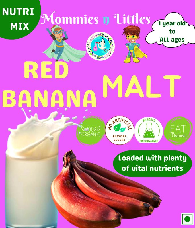 RED BANANA MALT NUTRI MIX ( 6 months + upto All ages )
