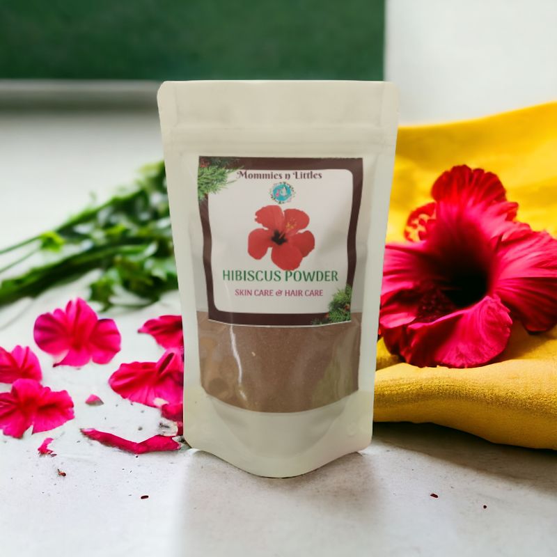 Hibiscus powder - SKIN RADIANCE & SHINY HAIR Hibiscus powder - SKIN RADIANCE & SHINY HAIR