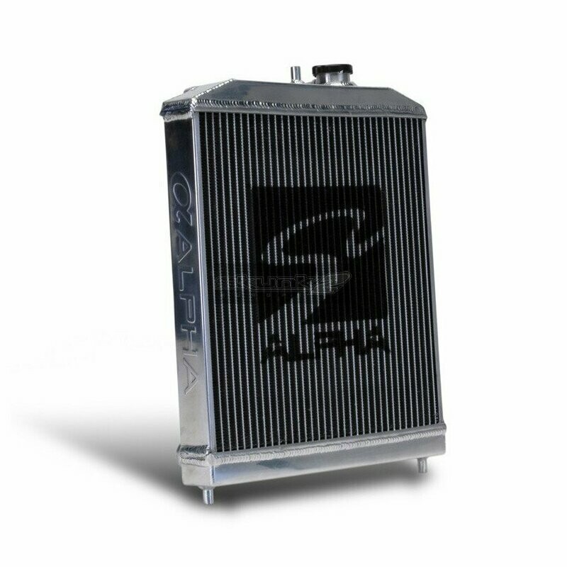 SKUNK2 ALPHA SERIES HALF RADIATOR 88-91 HONDA CIVIC EF CRX