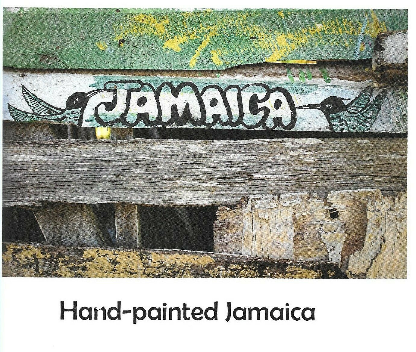 Hand-painted Jamaica Limited Edition Zine Hand-painted Jamaica Limited Edition Zine