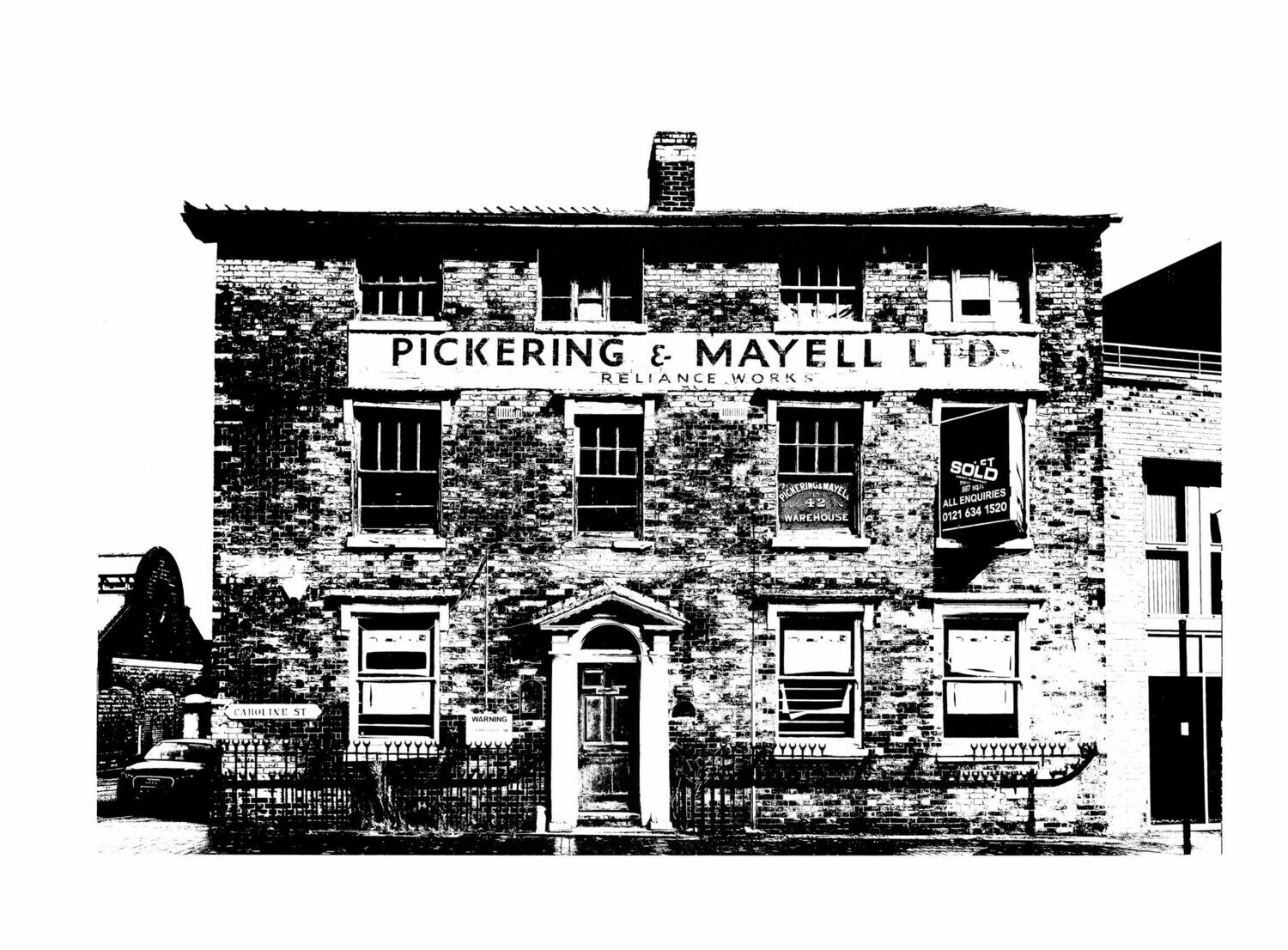 Pickering & Mayell LTD Ghost Sign Pickering & Mayell LTD Ghost Sign