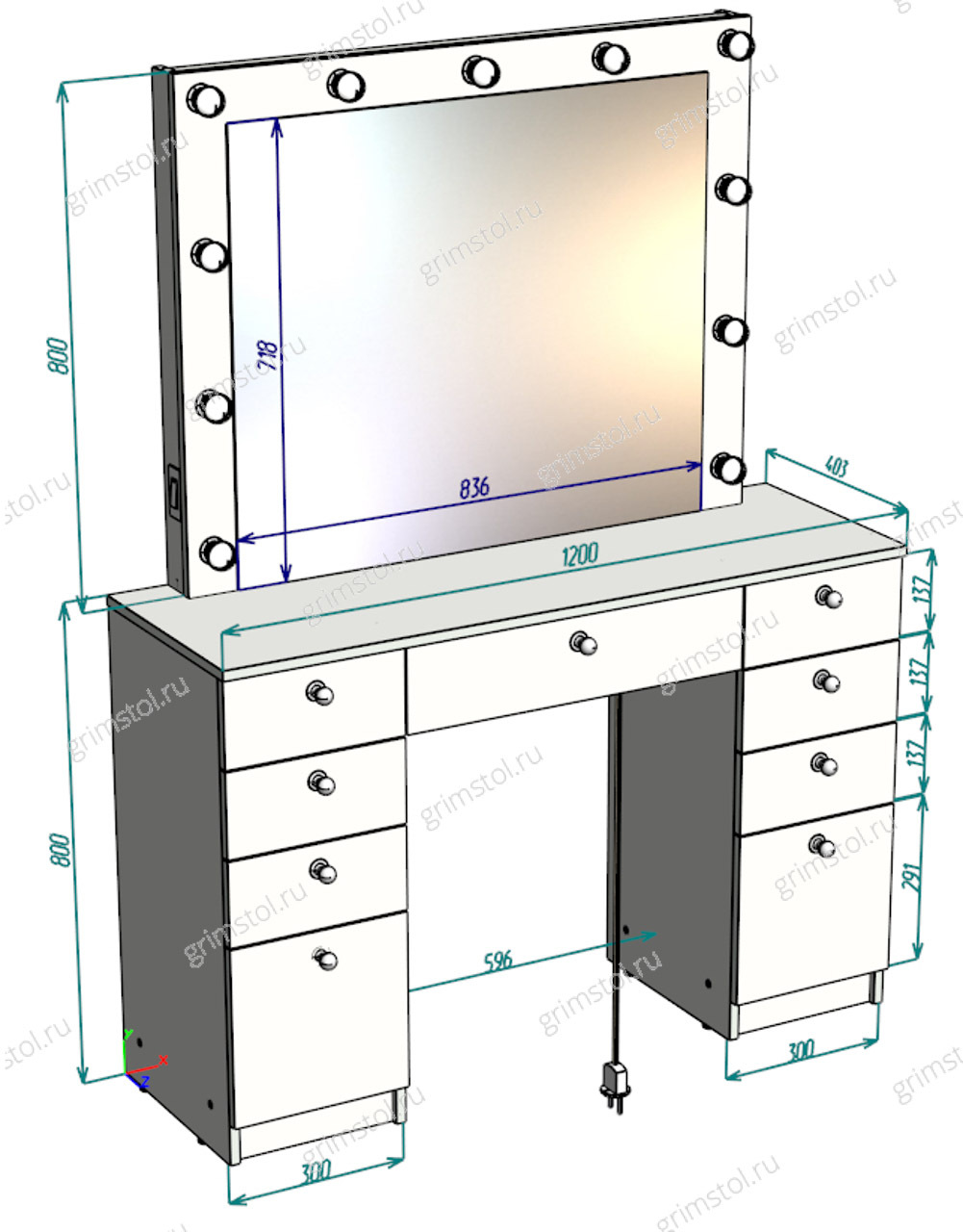 Сборка стола туалетного. Гримерный стол 80 см. Стол гримерный с зеркалом 80 см. Столик гримерный с зеркалом 900х500х1480. Гримерная тумба глубина 80.