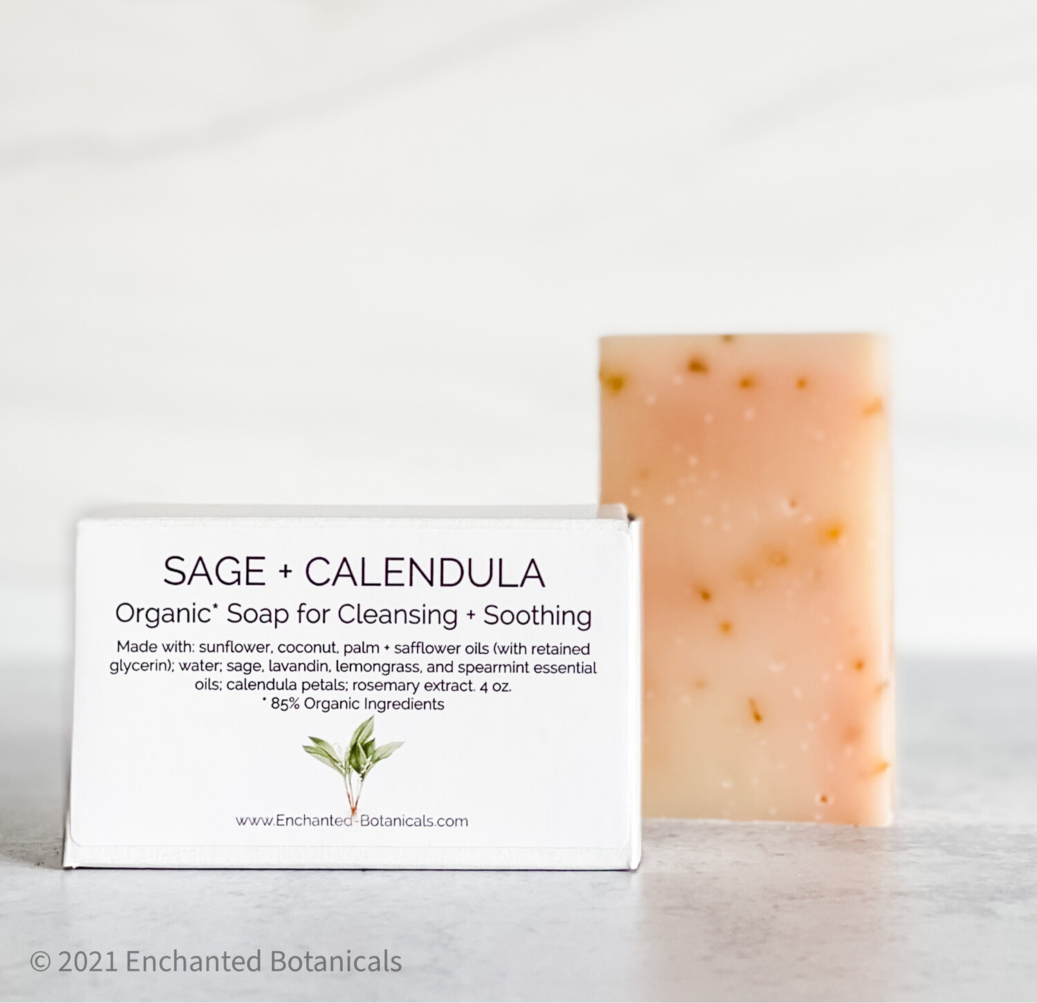 SOAP (organic), Sage and Calendula