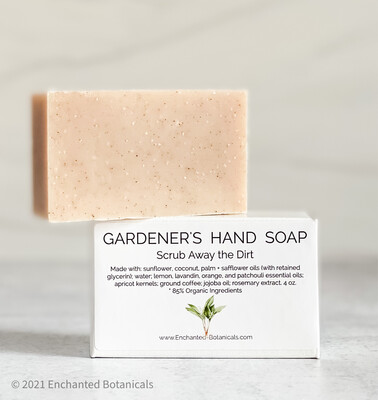 SOAP (organic), Gardener’s Hand Soap SOAP (organic), Gardener’s Hand Soap