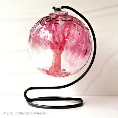 WITCH BALL 6” Rose Textured