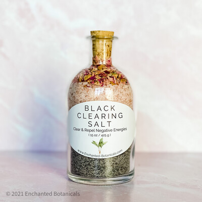 BLACK CLEARING SALT (15 oz)