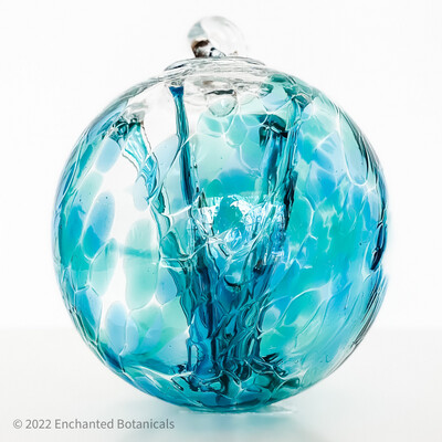 WITCH BALL 6” Caribbean Blue