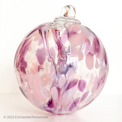 WITCH BALL 6” Watery Lavenders