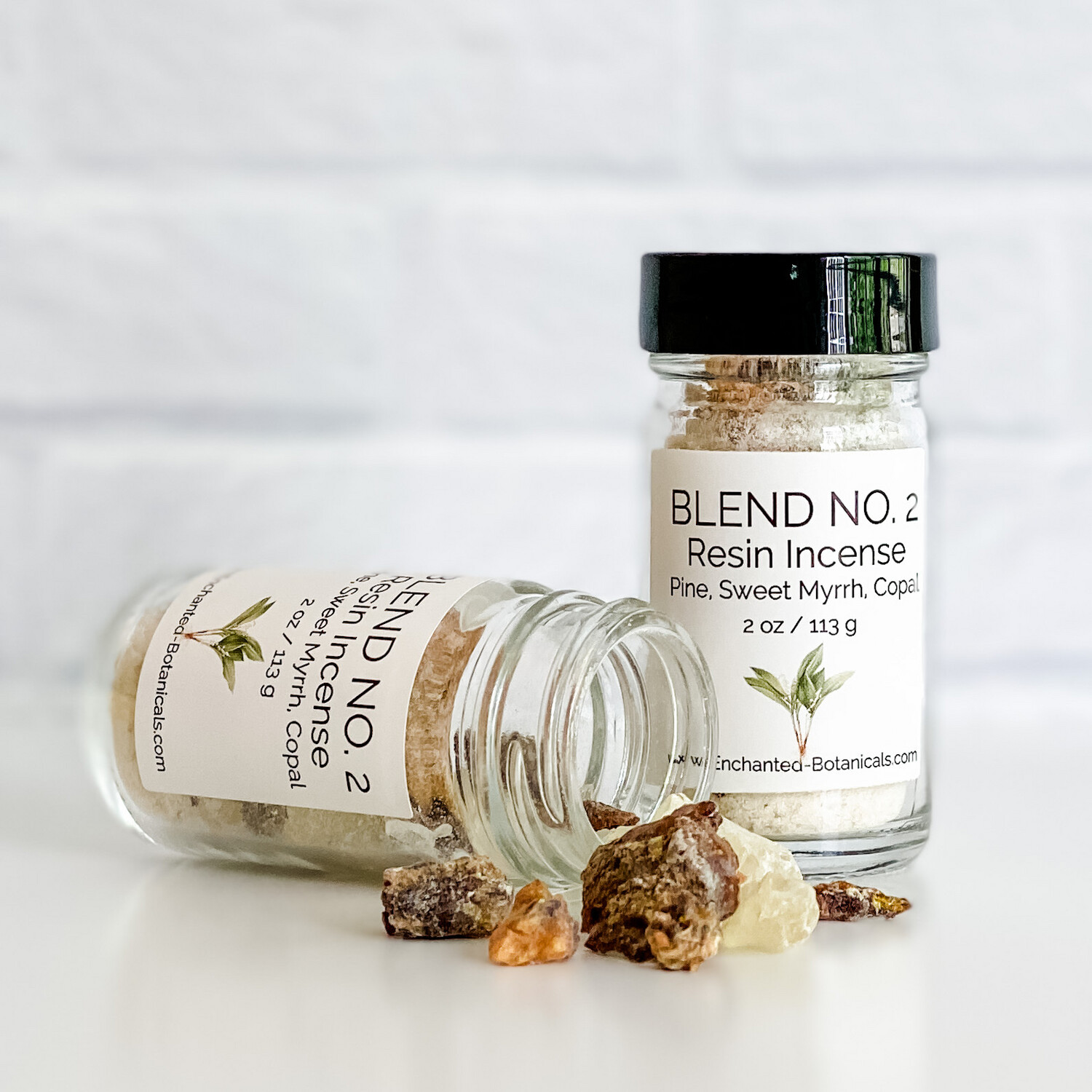 RESIN Incense -- BLEND NO. 2 (Pine, Sweet Myrrh + Copal)