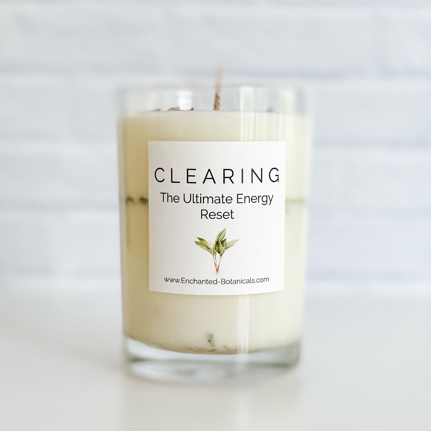 CLEARING Meditation Candle