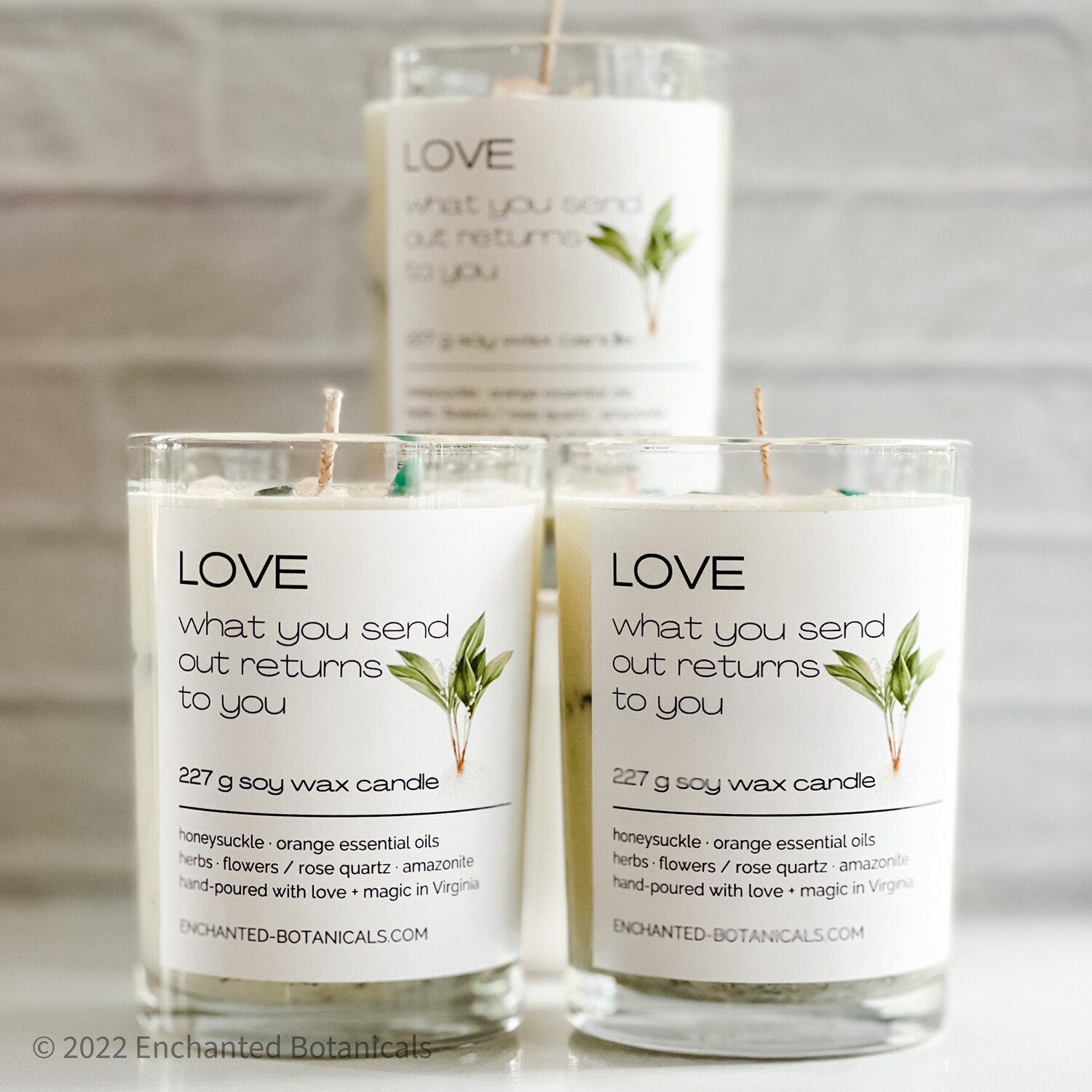 LOVE Healing Candle