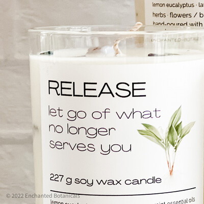 RELEASE Healing Candle