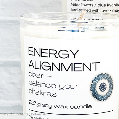 ENERGY ALIGNMENT Meditation Candle