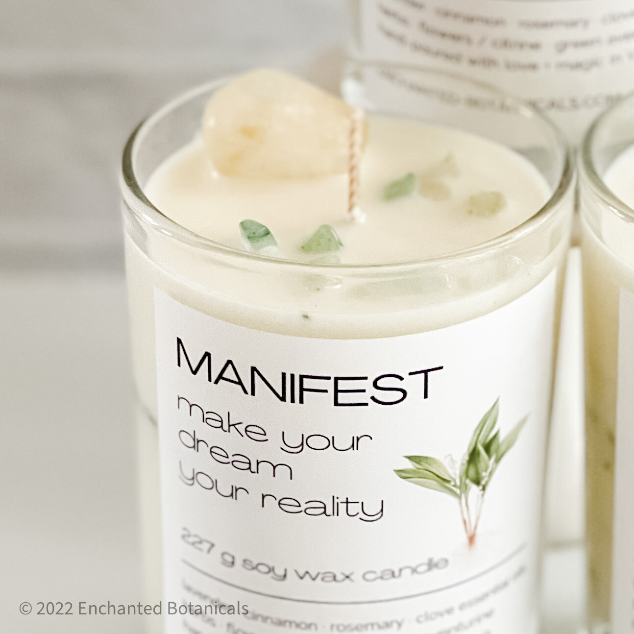 MANIFEST Healing Candle