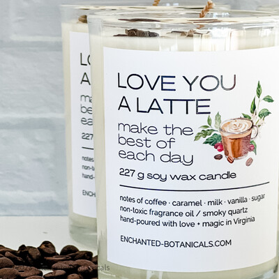 LOVE YOU A LATTE Scented Candle