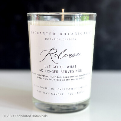 RELEASE Intentions Candle