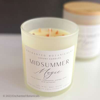 MIDSUMMER MAGIC Scented Candle -- LIMITED Edition