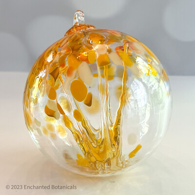 WITCH BALL 4” Marigold