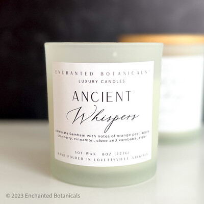 ANCIENT WHISPERS Limited Edition Scented Candle
