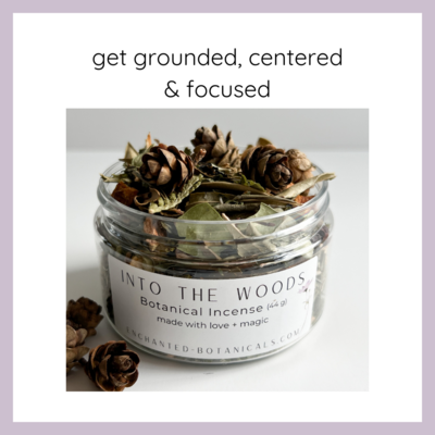 INTO THE WOODS Botanical Incense