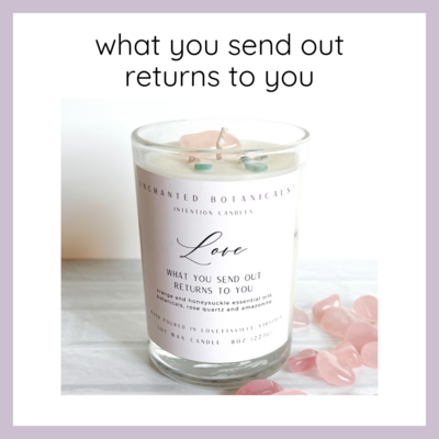 LOVE Intentions Candle