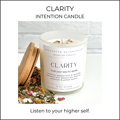 CLARITY Intention Candle