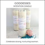 GODDESSES Prayer Candle, 8" high