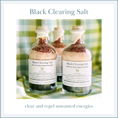 BLACK CLEARING SALT (15 oz)