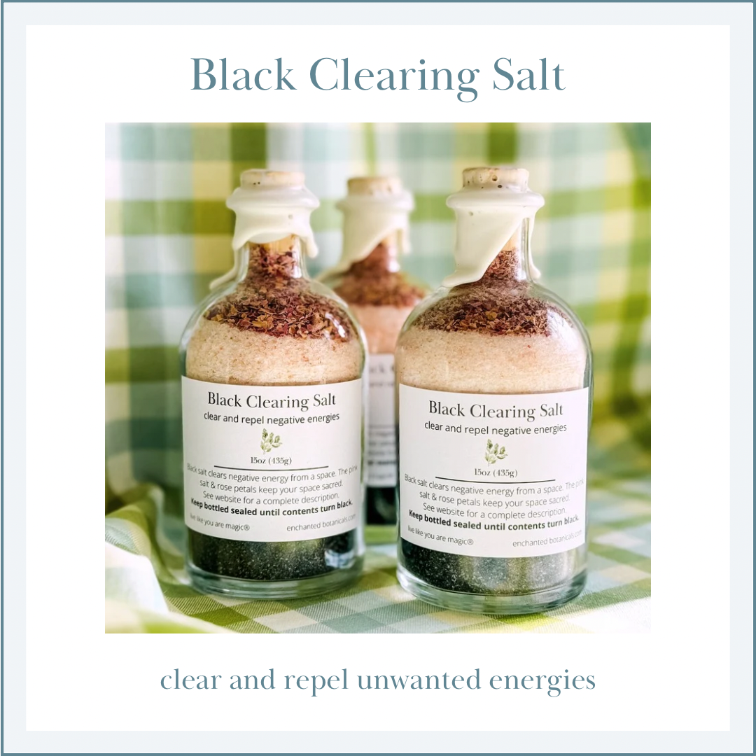 BLACK CLEARING SALT (15 oz)