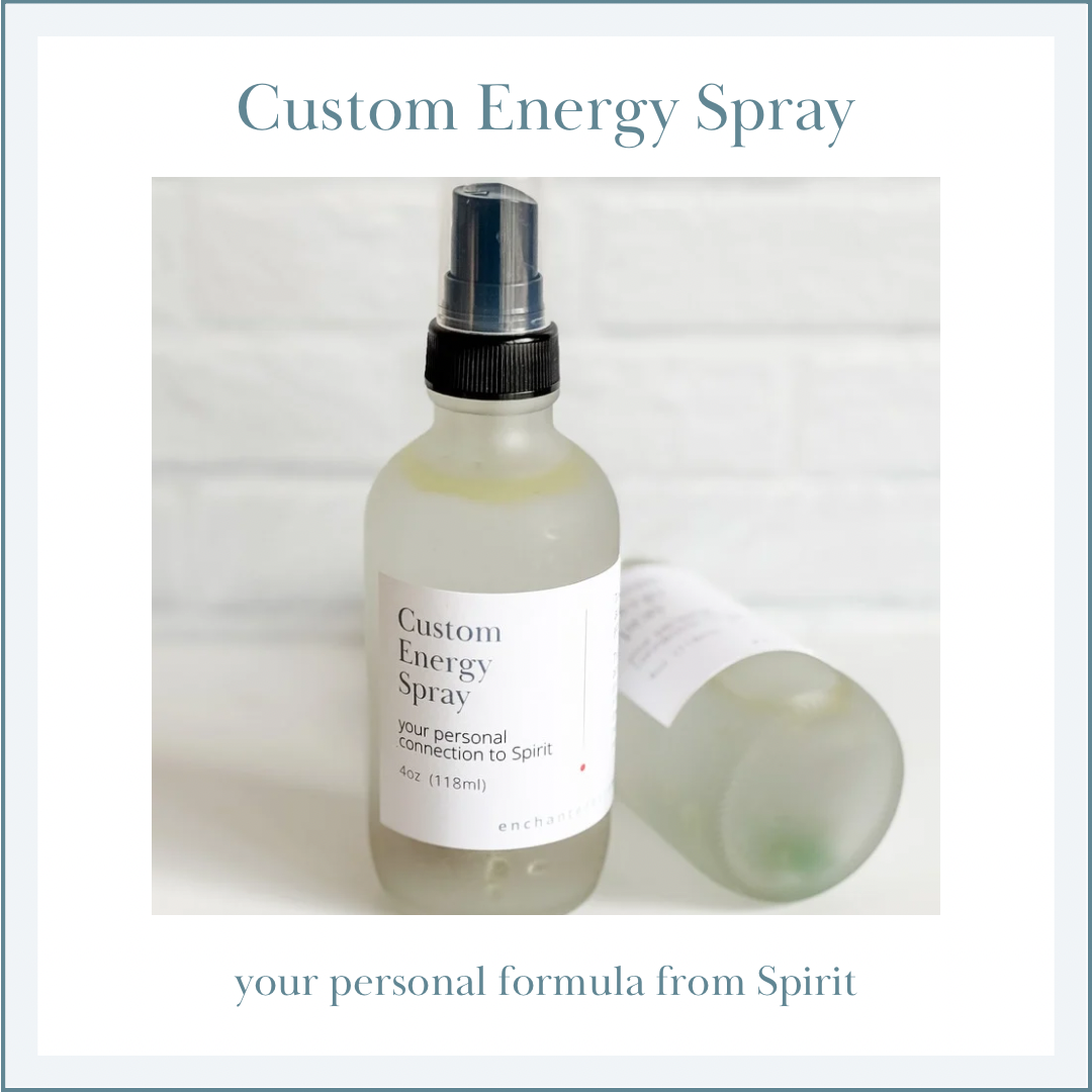 CUSTOM Energy Spray, Guidance from Spirit, Reading Included