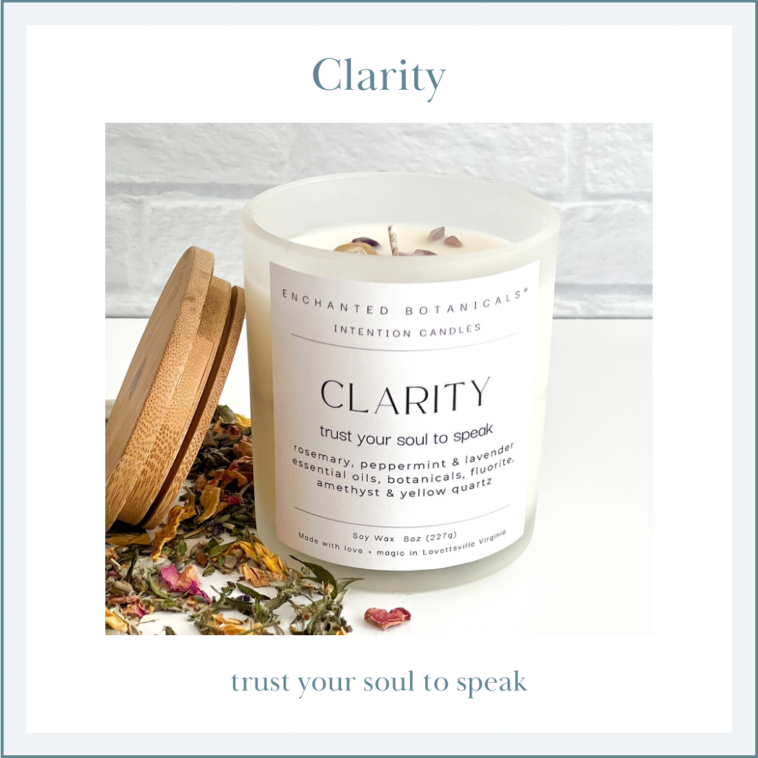 CLARITY Intention Candle