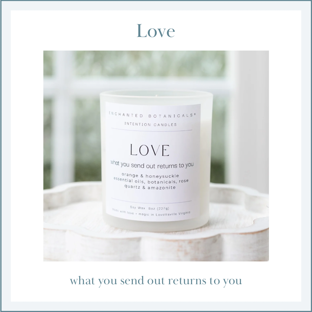 LOVE Intentions Candle