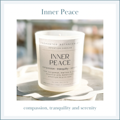 INNER PEACE Intentions Candle