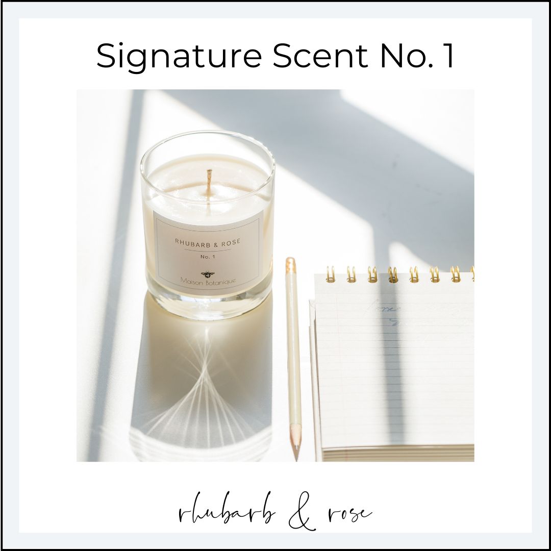 MAISON SCENT NO. 1  Rhubarb + Rose