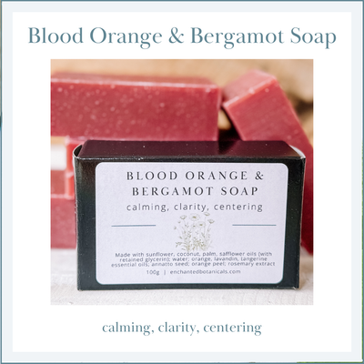 SOAP (organic), Blood Orange &amp; Bergamot