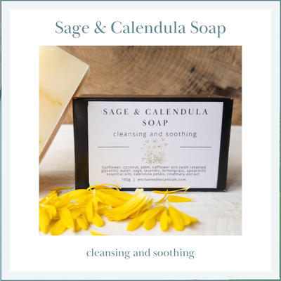 SOAP (organic), Sage and Calendula