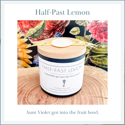 HALF-PAST LEMON (Surprise Drop) Scented Candle