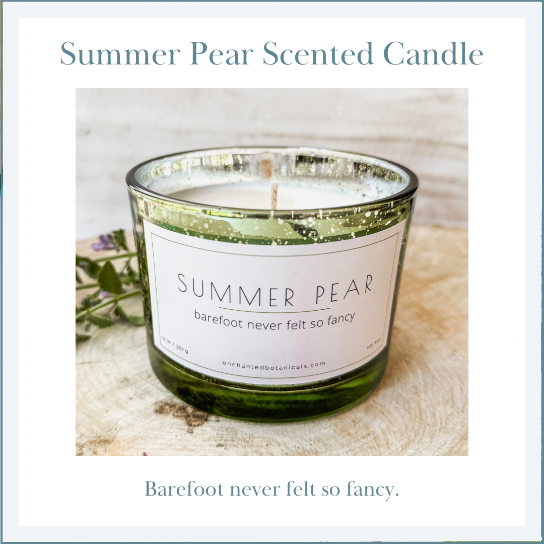 SUMMER PEAR Scented Candle (14oz)