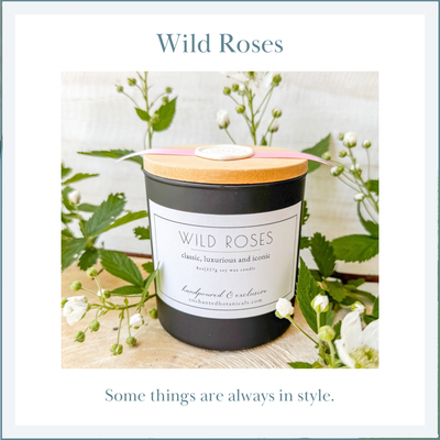 WILD ROSES Scented Candle
