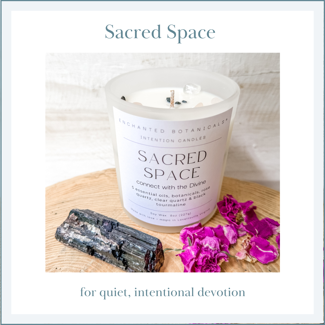 SACRED SPACE Intentions Candle