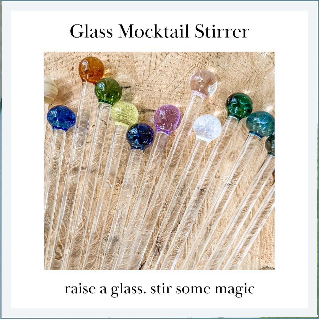 MOCKTAIL STIRRER — Handblown Glass