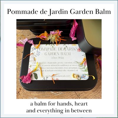 POMMADE de JARDIN Garden Balm
