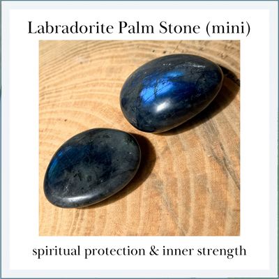 LABRADORITE Palm Stones (Mini)